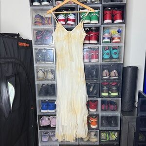 Vintage cream and cheese an fairy dress